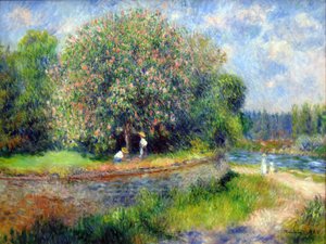 Châtaignier en fleurs